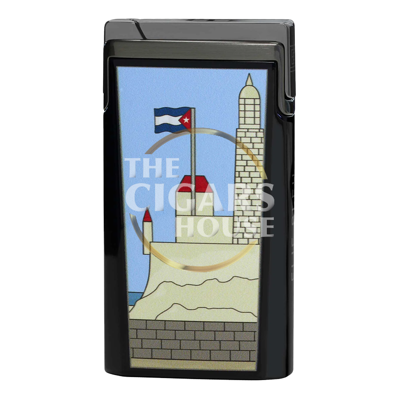 Elie Bleu Lighter J15 Lacquer Casa Cubana Piece