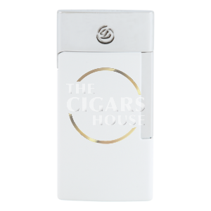 St Dupont E Slim White Chrome Piece