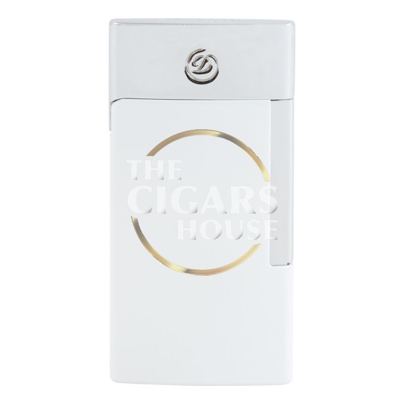 St Dupont E Slim White Chrome Piece St Dupont E Slim White Chrome Piece