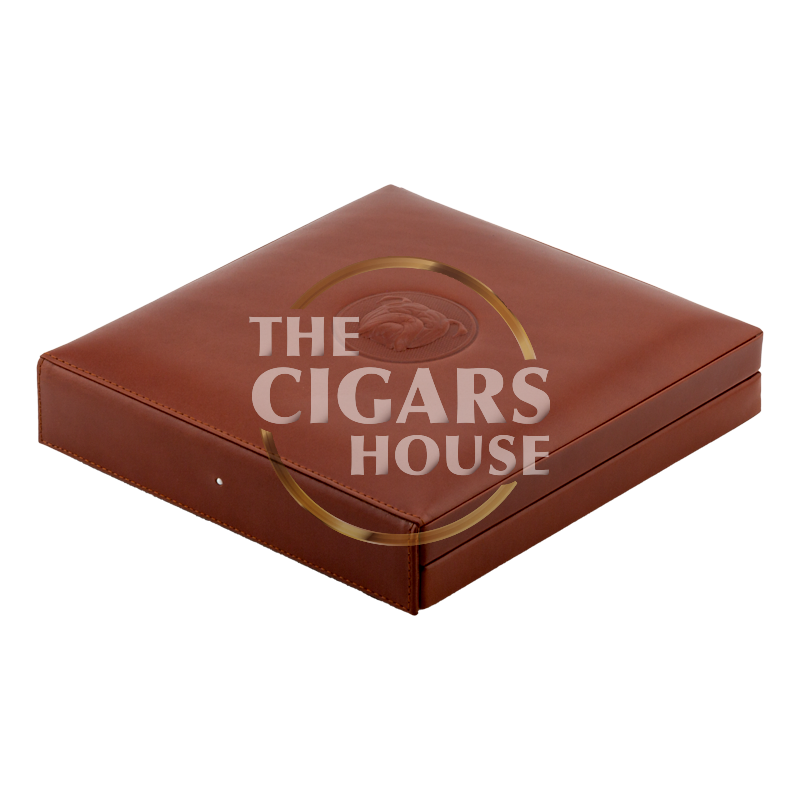 Dunhill The White Spot Travel Humidor Bulldog 10 Brown Piece Dunhill The White Spot Travel Humidor Bulldog 10 Brown Piece