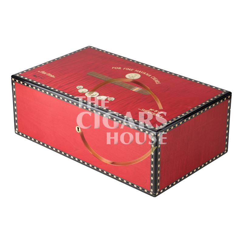 Elie Bleu Humidor Medal Red 120 Piece Elie Bleu Humidor Medal Red 120 Piece