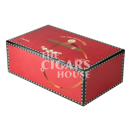 Elie Bleu Humidor Medal Red 120 Piece