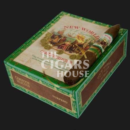 Buy AJ Fernandez New World Cameroon Torpedo - Cigars Online Fast Delivery